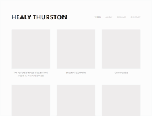 Tablet Screenshot of healythurston.com